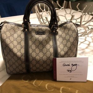 Authentic Gucci  Boston Handbag
